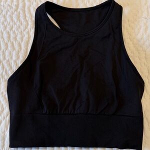 Lululemon Energy Bra High Support Black S Pullover Racerback Stretchy Like New